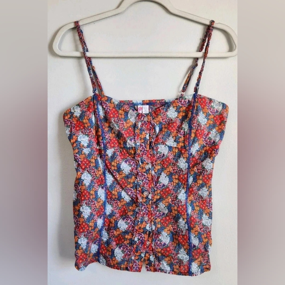 Xhilaration Multicolor Floral Camisole